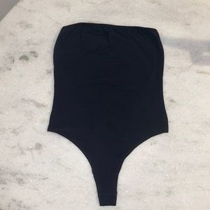 American Apparel strapless body suit-M